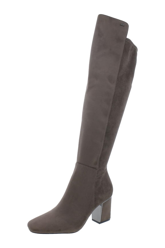 Womens Cilli Faux Suede Over-The-Knee Boots