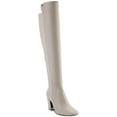 thumbnail image 1 of DKNY Womens' Cilli Pointed-Toe Over-the-Knee Dress Boots, Deep Vanilla, 8.5, 1 of 1