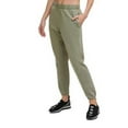 thumbnail image 1 of DKNY Sport Women's Cotton Logo Jogger Pants Green Size XS, 1 of 8