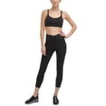thumbnail image 1 of DKNY Womens Cropped Lace-Up Leggings, 1 of 1