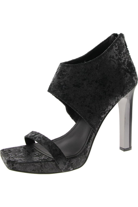 Womens Dava High Suede Platform Heels