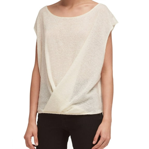 DKNY Womens Drape Front Sweater;XS