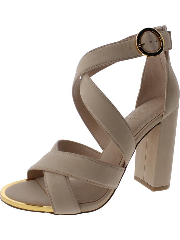 Womens F Leather Pumps