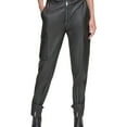 thumbnail image 1 of DKNY Womens Faux Casual Cargo Pants, Black, 14, 1 of 1