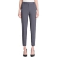 thumbnail image 1 of DKNY Womens Fixed Waist Casual Trouser Pants, Grey, 16, 1 of 1