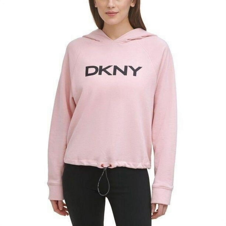 Dkny pink hoodie sales