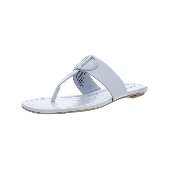 DKNY Womens HALCOTT Thong Open Toe Slide Sandals