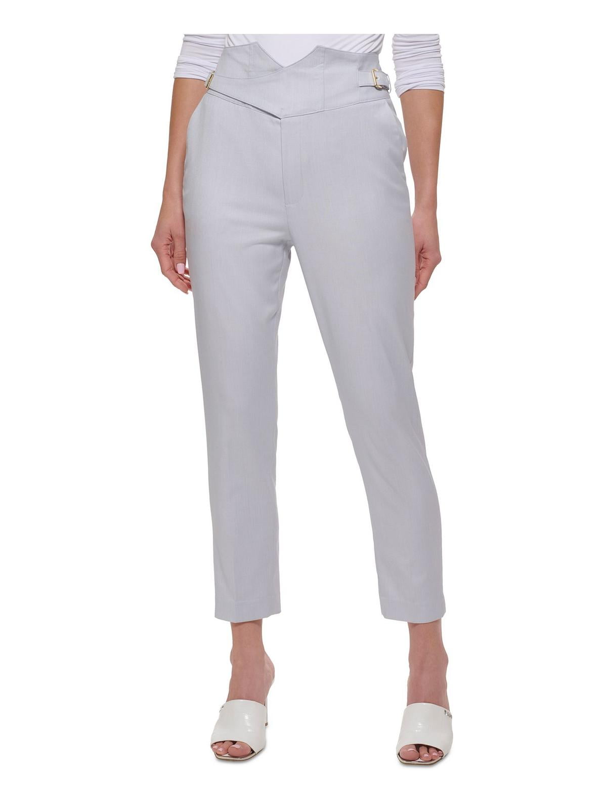 Mid-Rise Belted Pants main image 0
