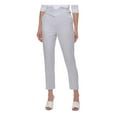 thumbnail image 1 of DKNY Womens High Rise Belted Trouser Pants, 1 of 1