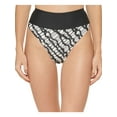 thumbnail image 1 of DKNY Womens High-Waist Printed Swim Bottom Separates, 1 of 2