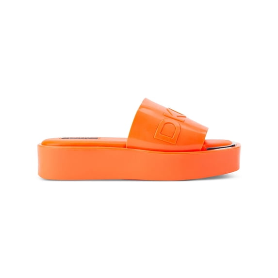 DKNY Womens Laren Slip On Casual Slide Sandals