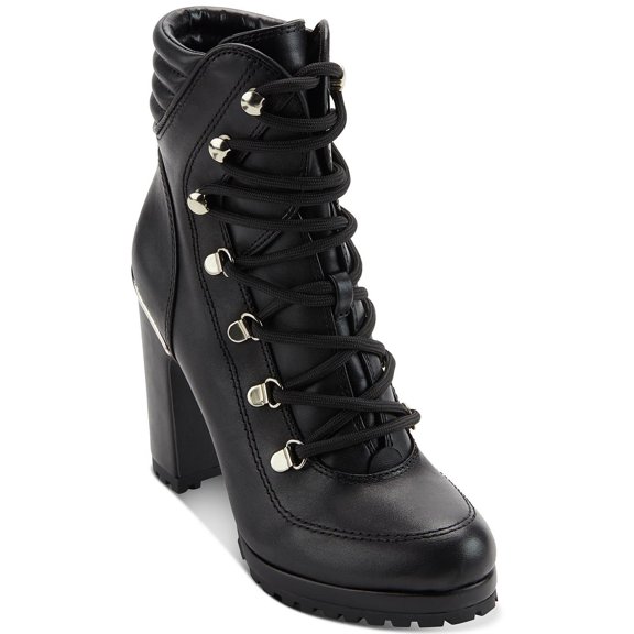 DKNY Womens Lenni  Block Heel Dressy Ankle Boots