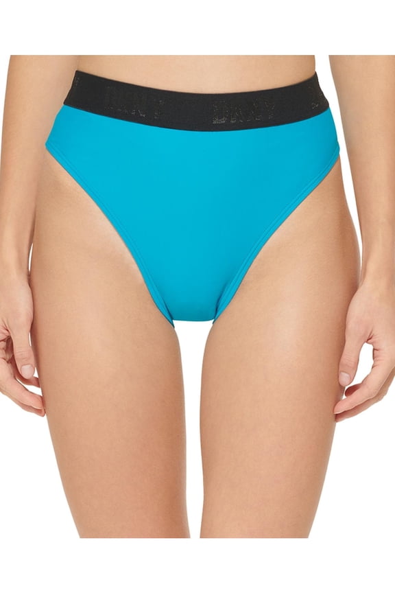 Womens Logo High-Waist Swim Bottom Separates