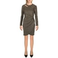 thumbnail image 1 of DKNY Womens Metallic Cut-Out Bodycon Dress, 1 of 4