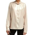 thumbnail image 1 of DKNY Womens Metallic Mock Neck Top, 1 of 2