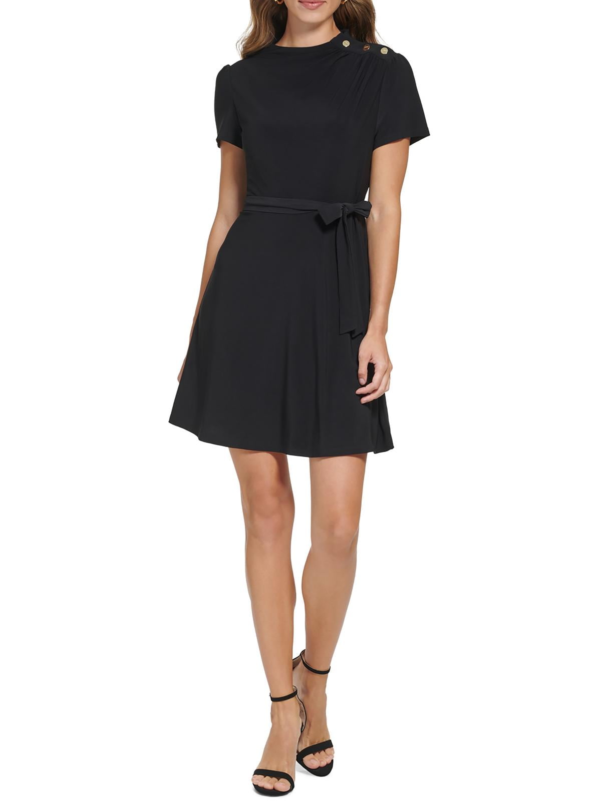 jersey style dress Women's Oversized A-Line Casual Jersey Knit Dress Hot Pink / 2XLarge