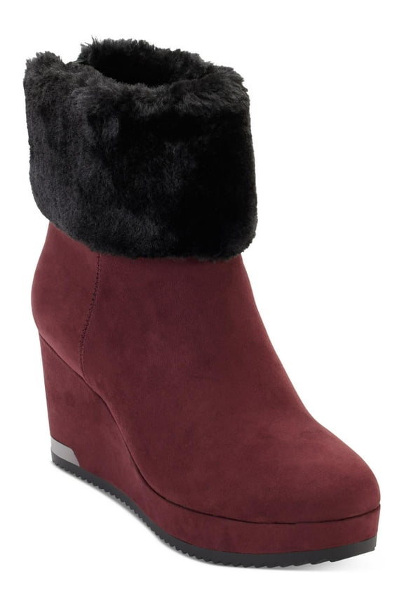 Womens Nadra Faux Suede Dressy Booties
