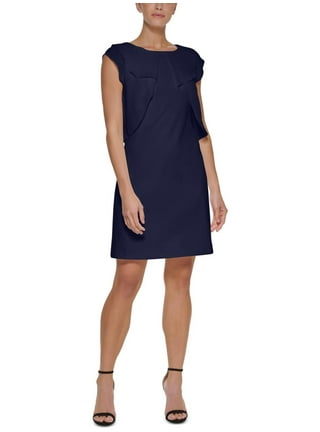 Dkny navy blue dress sale