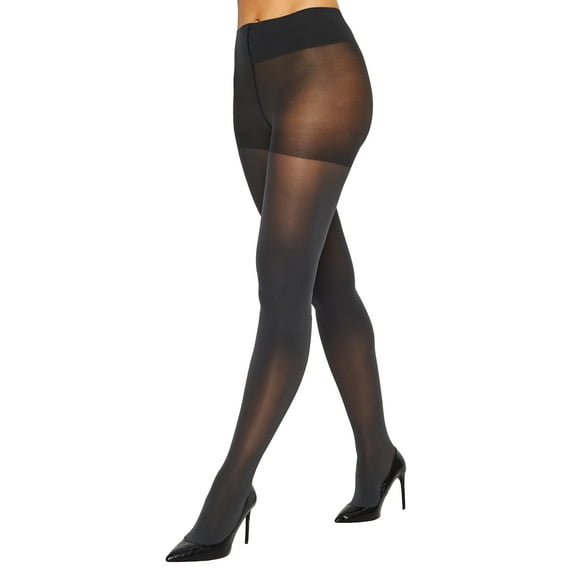 DKNY Womens Opaque Control Top Tights Style-412NB