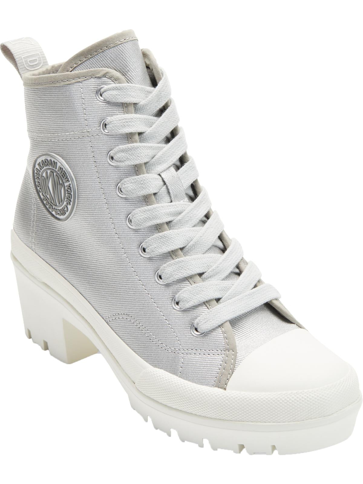DKNY Womens Pandie Platform Lug Sole Booties
