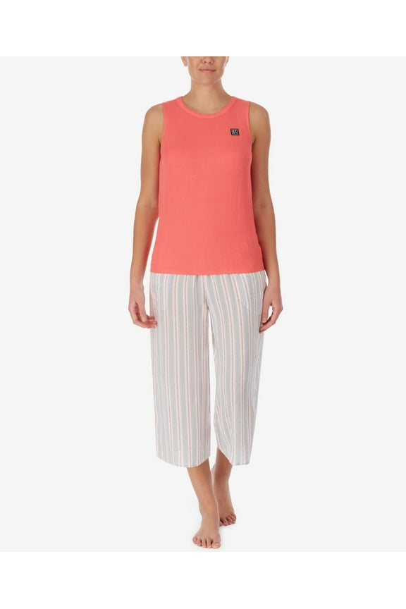 Womens Pants Pajama,Stripe White,Large