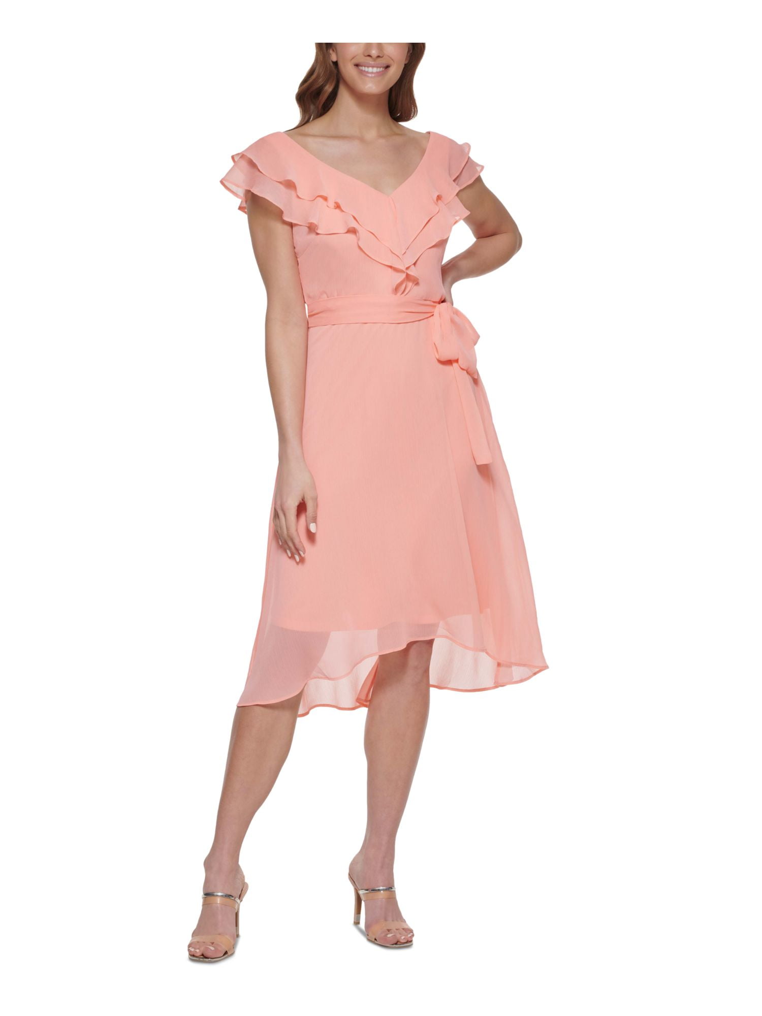 Kendall Kylie Junior s Crushed Velvet Ruched Shirtdress Walmart