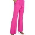 thumbnail image 1 of DKNY Womens Pintuck High Rise Bootcut Pants, 1 of 2