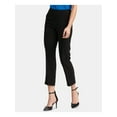 thumbnail image 1 of DKNY Womens Pull-On Zip-Pocket Casual Trouser Pants, Black, X-Large, 1 of 2