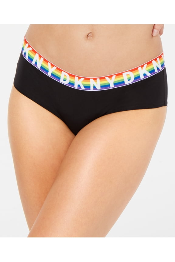 Womens Rainbow Logo Classic Boyshort Size XL