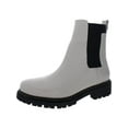 thumbnail image 1 of DKNY Womens Rick Leather Pull On Chelsea Boots, 1 of 3