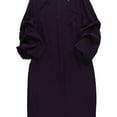thumbnail image 1 of DKNY Womens Ruched Sleeve Sheath Dress, Purple, 6, 1 of 2