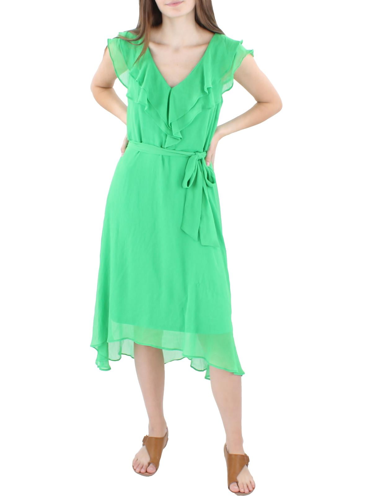 dkny green dress Ombre One Shoulder Wine Tasting Dress* – Identity Boutique