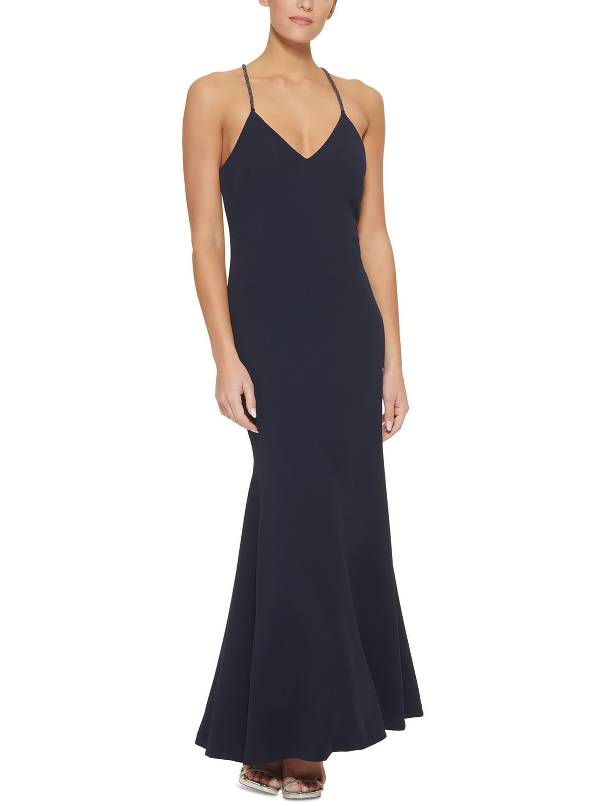 dkny evening dress Dkny Mix Media Midi Dress main image 0