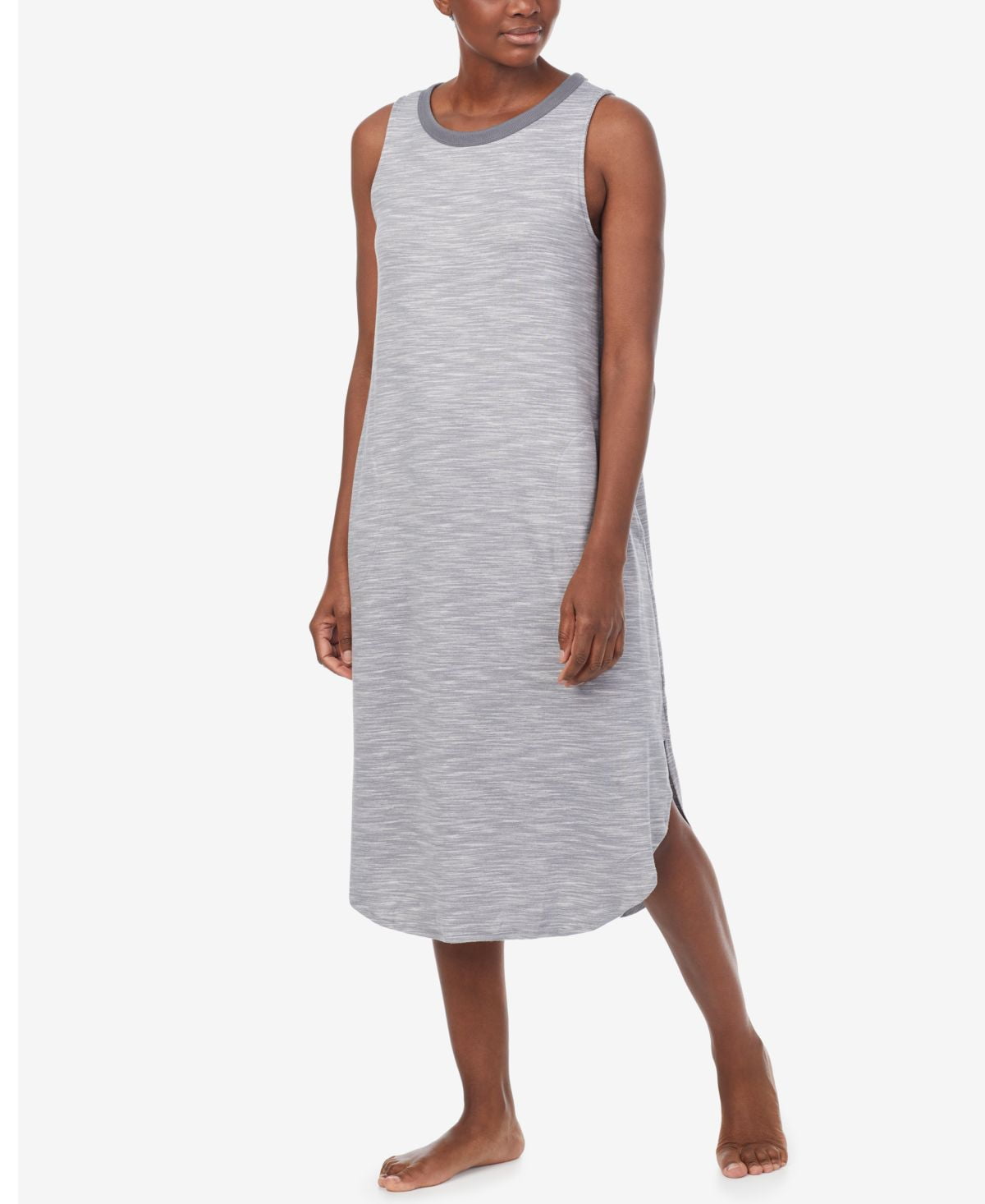Calvin Klein Women's 2-Pc Pj Soft Cotton Double Logo Print Lounge Sleep  Tank and Shorts Pajama Set 