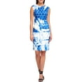 thumbnail image 1 of DKNY Womens Sleeveless Above Knee Mini Special Occasion Dress, 1 of 2