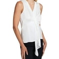 thumbnail image 1 of DKNY Womens Sleeveless Draped Front Top, 1 of 1