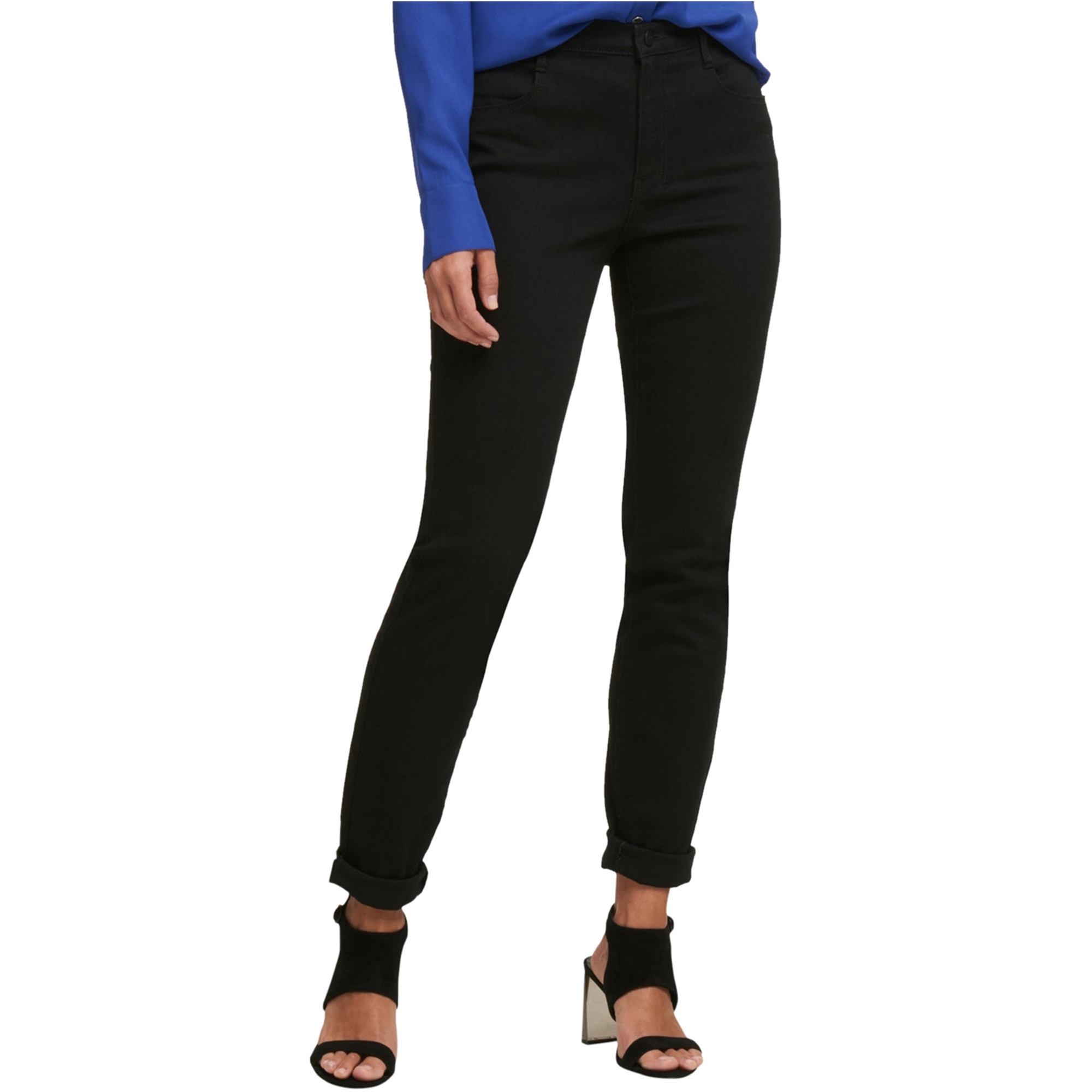 DKNY Womens Soho Skinny Fit Jeans, Black, 27 - image 1 of 1