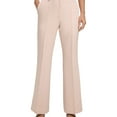 thumbnail image 1 of DKNY Womens Solid Boot Cut Dress Pants, Pink, 6, 1 of 1
