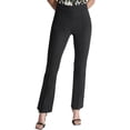 thumbnail image 1 of DKNY Womens Solid Rayon Bootcut Pants, 1 of 1