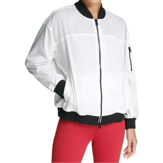 DKNY Womens Sparkel Logo Hoodie;XL