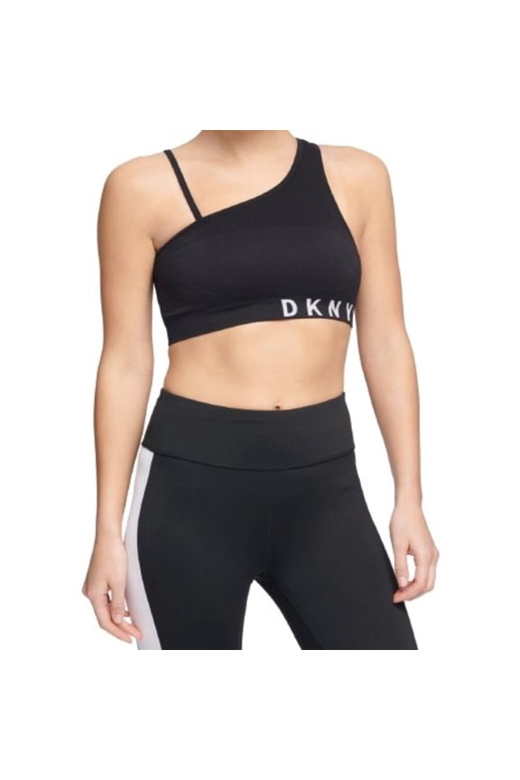 Womens Sport Asymmetrical Strappy Back Low Impact Sports Bra