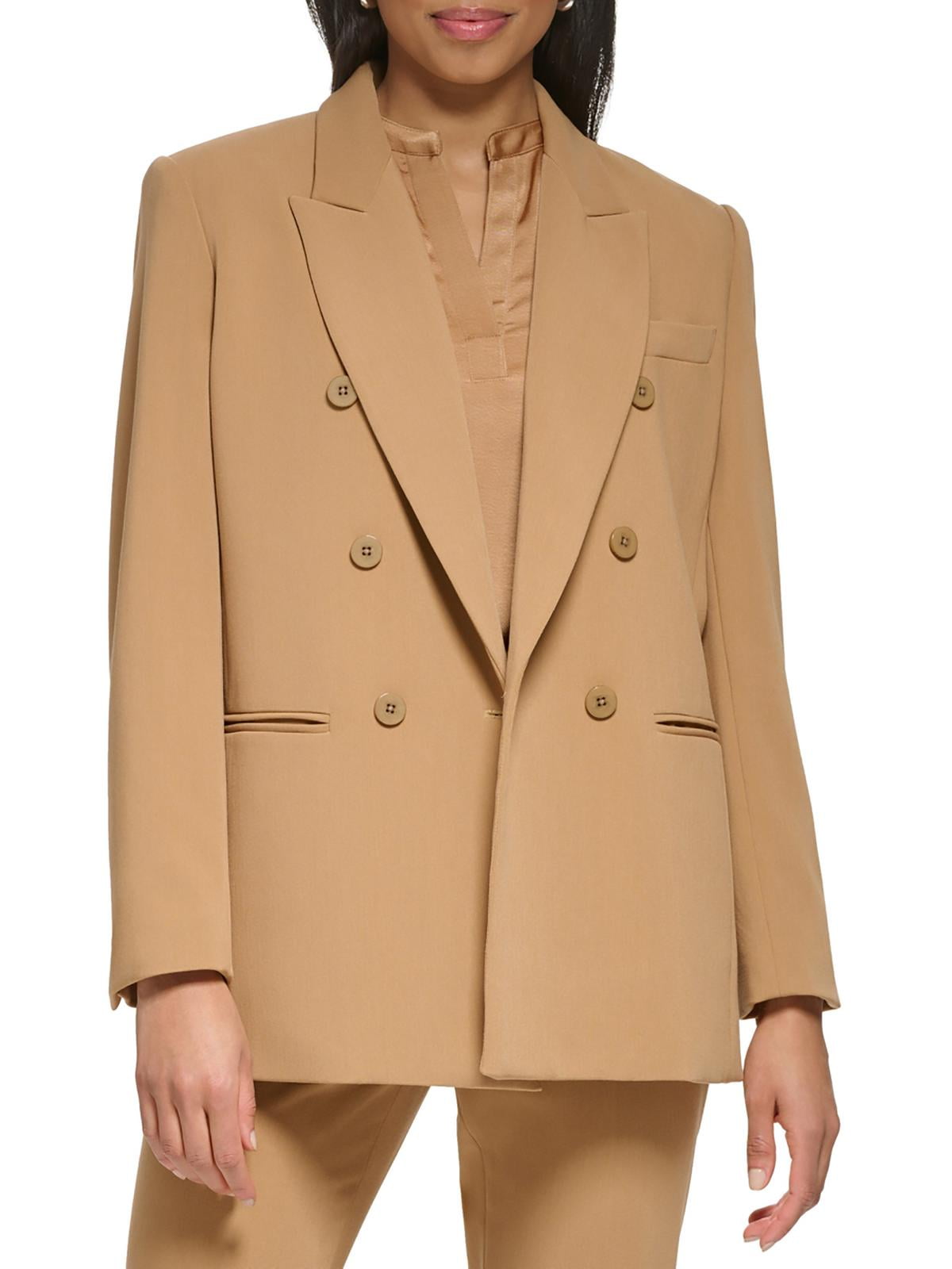 DKNY Womens Suit Separate Work Wear Double-Breasted Blazer