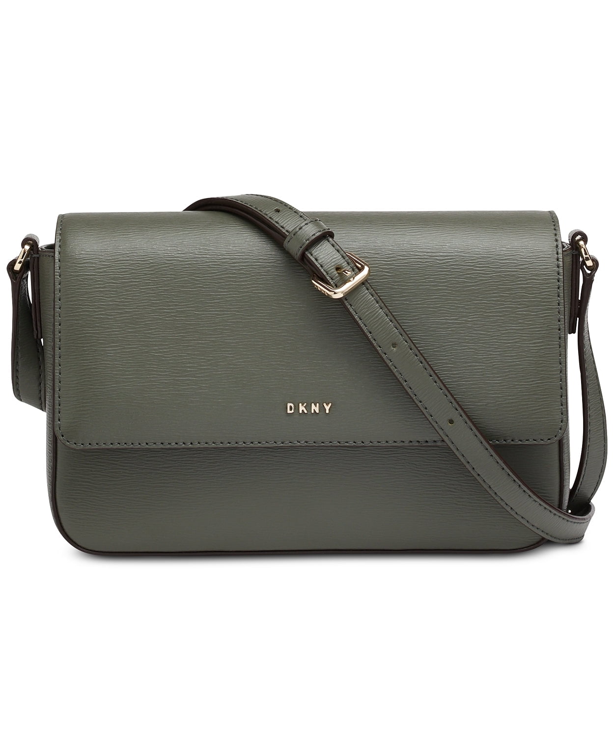 DKNY Womens Bryant Flap Crossbody, One Size