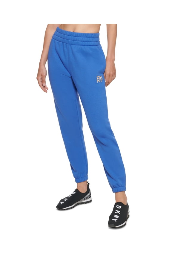 Womens Tiger-Print Logo Jogger Pants