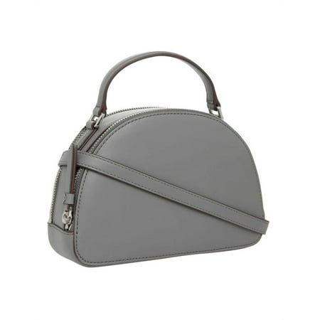 DKNY Womens Tilly Mini Dome Crossbody Bag Gray