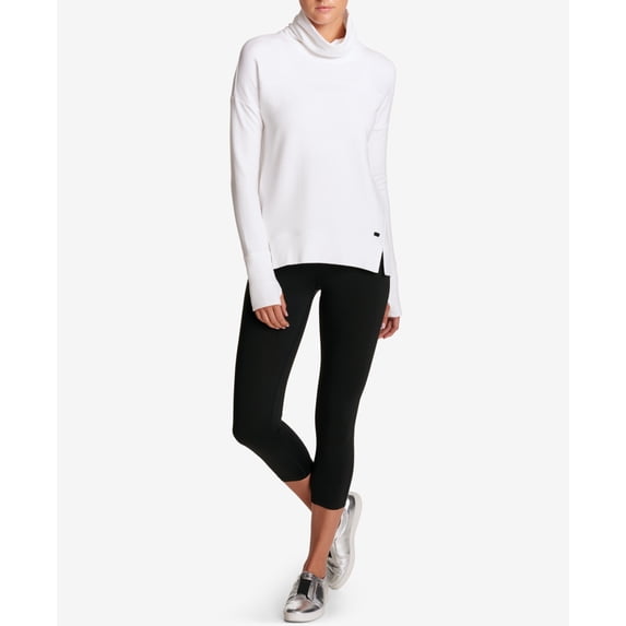 DKNY Womens Turtleneck Sweatshirt Size XS