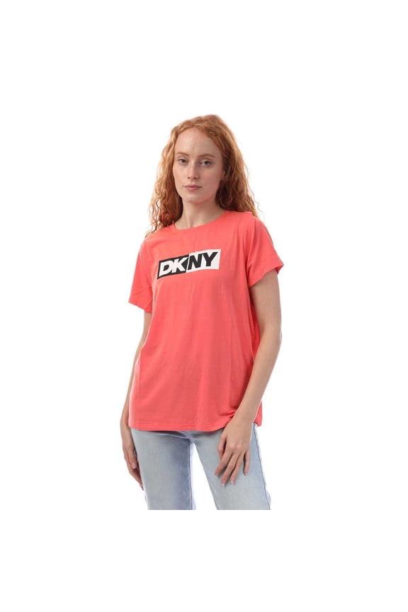 Womens Two Tone Logo T-Shirt