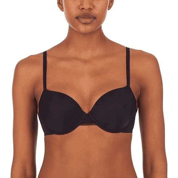 DKNY Womens Underwire Sexy T-Shirt Bra Black 32C