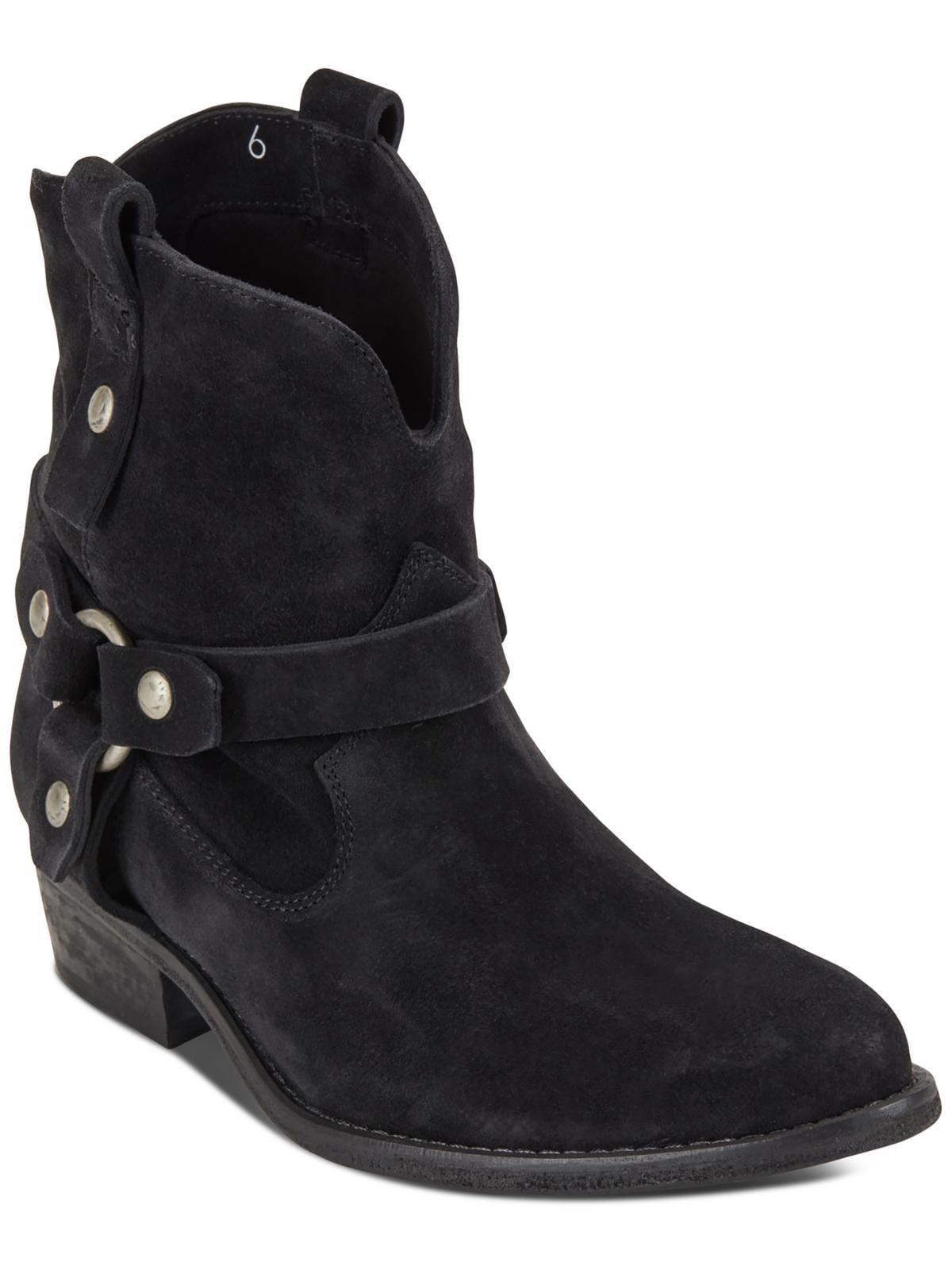 DKNY Womens Zain Bootie Suede Harness Booties Walmart