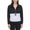 thumbnail image 1 of DKNY half zip pull over black small, 1 of 2